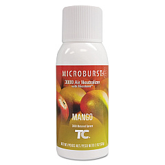 Rubbermaid Commercial Microburst 3000 Refill, Mango, 2 oz Aerosol Spray, 12/Carton (401690)