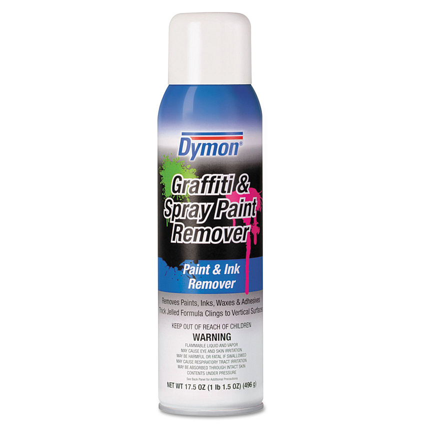 Dymon Graffiti/Paint Remover, Jelled Formula, 17.5 oz Aerosol Spray (07820)