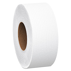 Scott Essential Extra Soft JRT, Septic Safe, 2-Ply, White, 750 ft, 12 Rolls/Carton (07304)