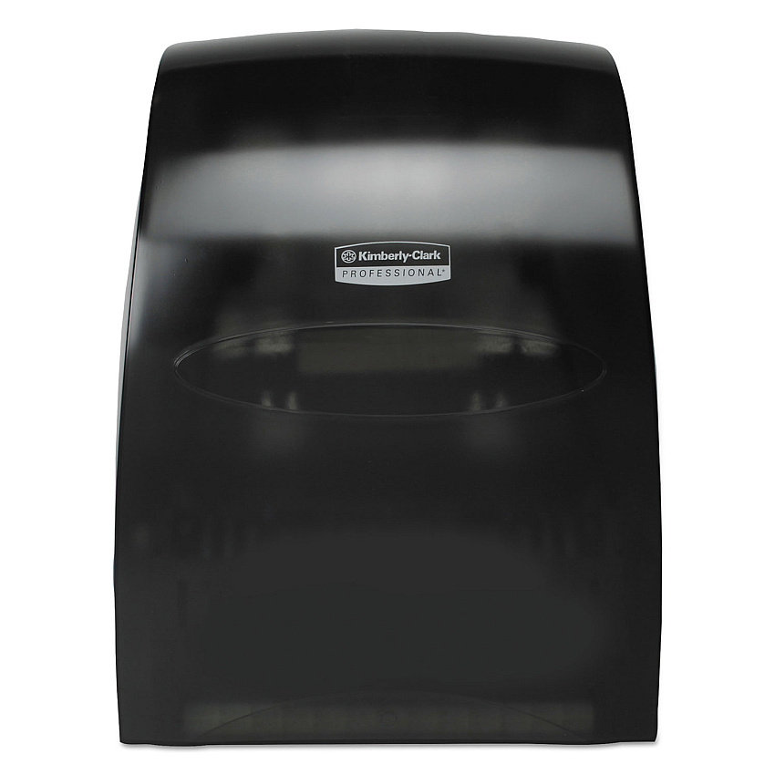 Kimberly-Clark Professional* Sanitouch Hard Roll Towel Dispenser, 12.63 x 10.2 x 16.13, Smoke (09996)