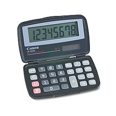 Canon LS555H Handheld Foldable Pocket Calculator, 8-Digit LCD (4009A006AA)