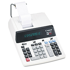 Canon MP21DX 12-Digit Ribbon Printing Calculator, Black/Red Print, 3.5 Lines/Sec