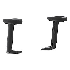 HON ValuTask Height-Adjustable Arm Kit, Steel, 4w x 10.25d x 11.88h, Black (VL995)