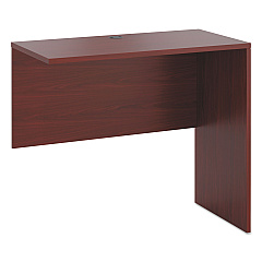 HON 10500 Series Standing Height Return Shell, 48w x 24d x 42h, Mahogany (105663NN)