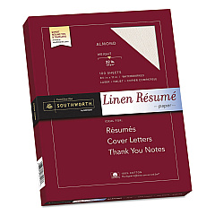 Southworth RD18ACFLN 100% Cotton Premium Weight Linen Resume Paper