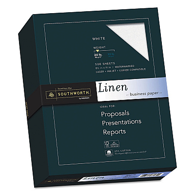 Southworth 554C 25% Cotton Linen Business Paper