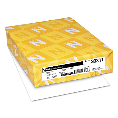 Neenah 80211 Exact Vellum Bristol Cover Stock