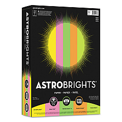 Astrobrights 20270 Color Paper - "Neon" Assortment