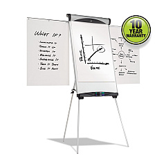 Quartet Euro Magnetic Presentation Easel, 27 x 39, White (EU500E)