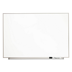 Quartet Matrix Magnetic Boards, Painted Steel, 23 x 16, White, Aluminum Frame (M2316)