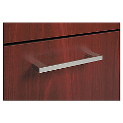 HON BL Series Field Installed Arched Bridge Pull, Arch, 4.25w x 0.75d x 0.38h, Polished, 2/Carton (BLPBRIDGE)