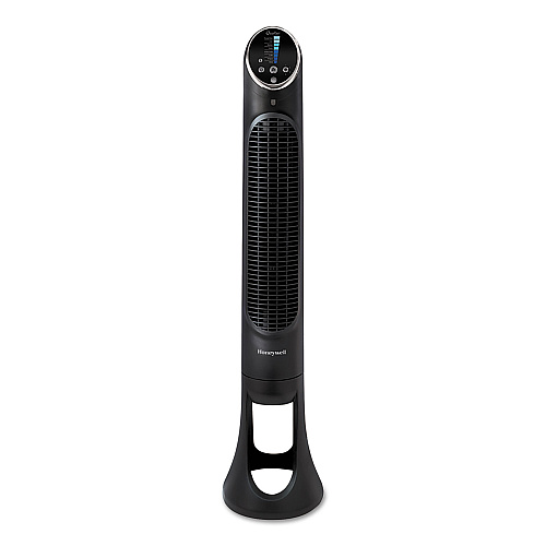 Honeywell QuietSet 8-Speed Whole-Room Tower Fan, 10W x 40H, Black (HYF290B)