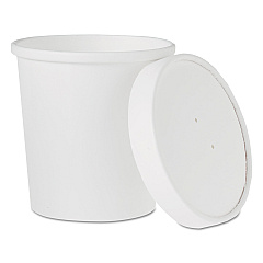Dart Flexstyle Double Poly Food Combo Pack, 16 oz, White, 25/Pack, 10 Packs/Carton (KHB16A)