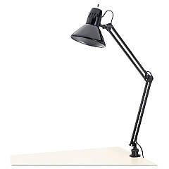 Alera Architect Lamp, Adjustable, Clamp-on, 6.75"w x 20"d x 28"h, Black (ALELMP702B)