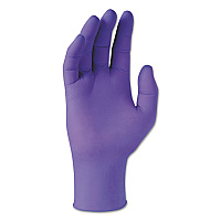 Kimtech PURPLE NITRILE Exam Gloves, 242 mm Length, X-Small, 6 mil, Purple, 100/Box (55080)
