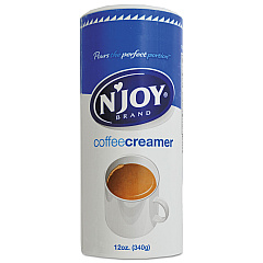N'Joy Non-Dairy Coffee Creamer, Original, 12 oz Canister, 3/Pack (94255)