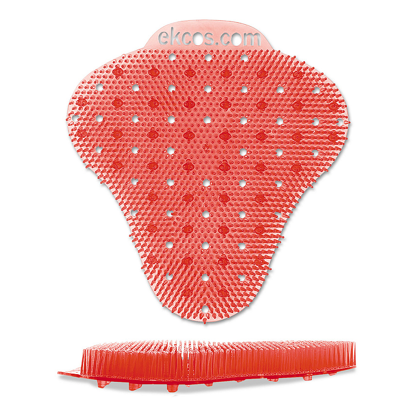 Diversey ekcoscreen Urinal Screens, Melon Scent, Red, 12/Carton (EKS10R12)