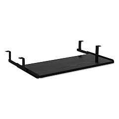 Alera Valencia Series Underdesk Keyboard/Mouse Shelf, 28w x 12d, Black (ALEVA312812BK)