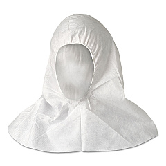 KleenGuard A20 Breathable Particle Protection Hood, One Size Fits All, White, 100/Carton (36890)