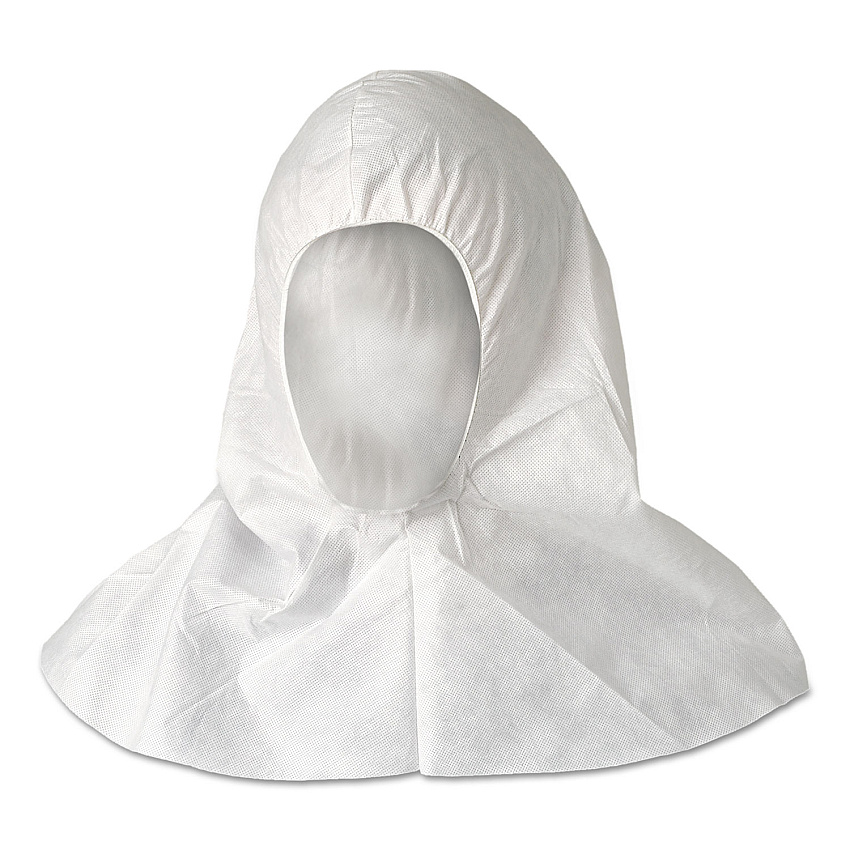 KleenGuard A20 Breathable Particle Protection Hood, One Size Fits All, White, 100/Carton (36890)
