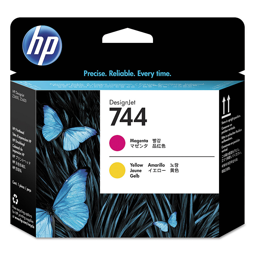 HP F9J87A Magenta and Yellow Printhead
