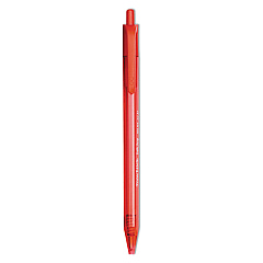 Paper Mate InkJoy 100 RT Ballpoint Pen, Retractable, Medium 1 mm, Red Ink, Red Barrel, Dozen (1951252)