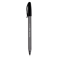Paper Mate InkJoy 100 Ballpoint Pen, Stick, Medium 1 mm, Black Ink, Black Barrel, Dozen (1951257)