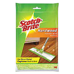Scotch-Brite Hardwood Floor Mop Refill, Microfiber (M005R)