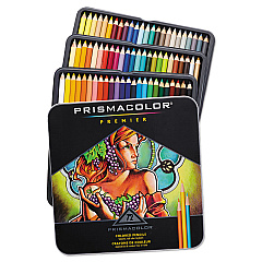 Prismacolor Premier Colored Pencil, 0.7 mm, 2H (#4), Assorted Lead/Barrel Colors, 72/Pack (3599TN)