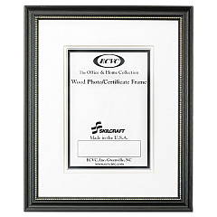 AbilityOne 7105014246489 SKILCRAFT Black Frames, Certificate/Photo, 10 x 14, 6/Carton