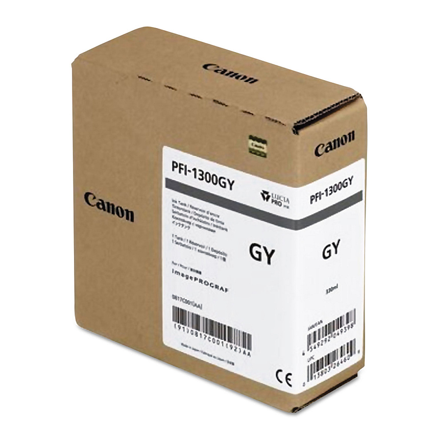 Canon PFI-1300GY Gray Ink Tank