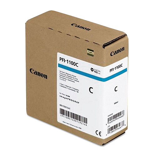 Canon PFI-1100C Cyan Ink Tank