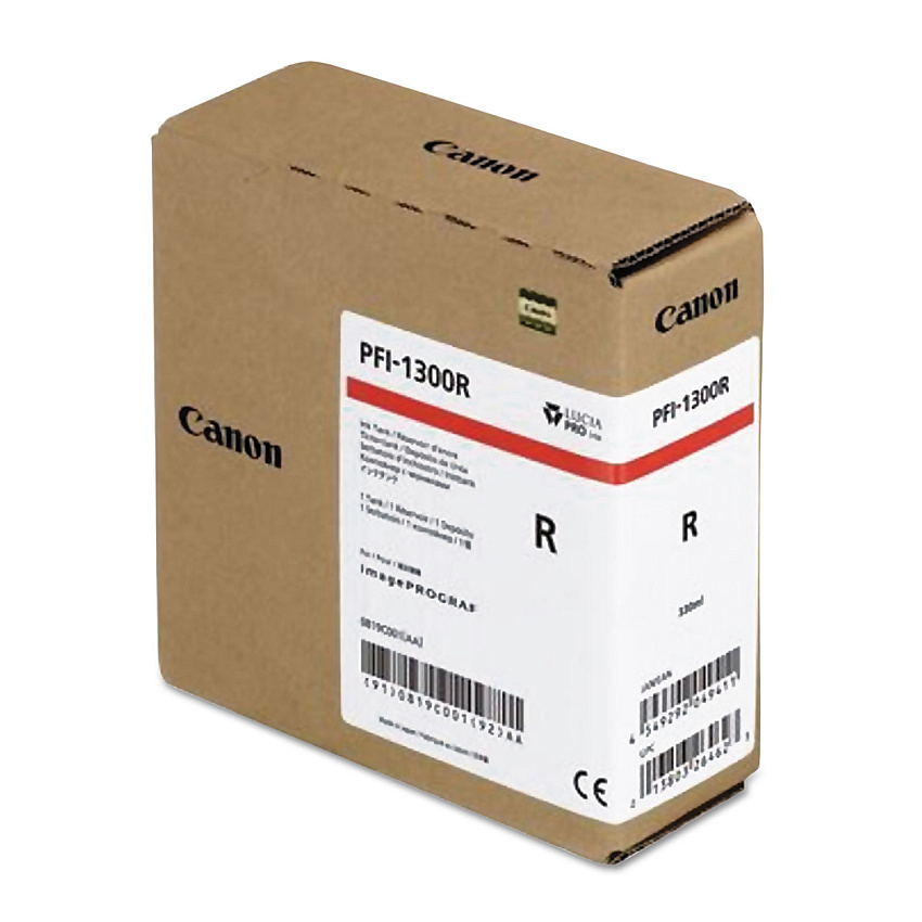 Canon PFI-1300R Red Ink Tank