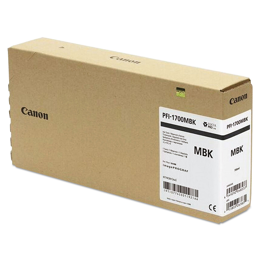 Canon PFI-1700MBK Matte Black Ink Tank