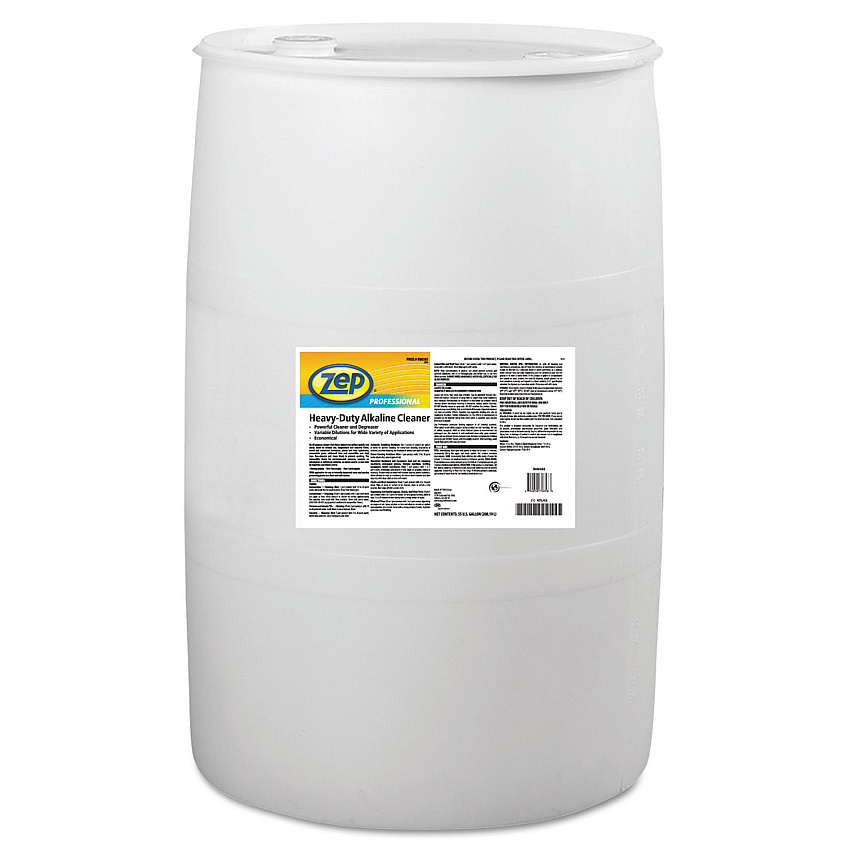 Zep Heavy Duty Alkaline Cleaner, 55 gal Drum (1041628)