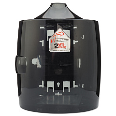 2XL Contemporary Wall Mount Wipe Dispenser, 11 x 11 x 13, Smoke Gray (L80)
