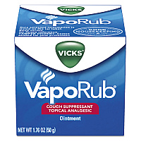 Vicks VapoRub, 1.76 oz Jar, 36/Carton (00361)