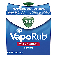 Vicks VapoRub, 1.76 oz Jar, 36/Carton (00361)