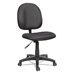 Alera Essentia Series Swivel Task Chair, Supports Up to 275 lb, 17.71" to 22.44" Seat Height, Black (ALEVT48FA10B)