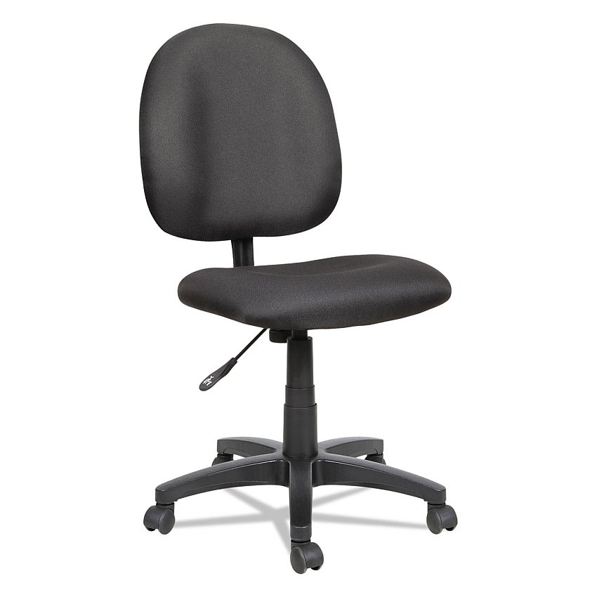 Alera Essentia Series Swivel Task Chair, Supports Up to 275 lb, 17.71" to 22.44" Seat Height, Black (ALEVT48FA10B)