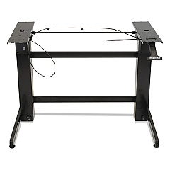 WorkFit by Ergotron WorkFit-B Sit-Stand Base, Up to 88 lb, 42" x 26" x 32" to 51.5", Black (24388009)