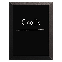 MasterVision Kamashi Chalk Board, 48 x 36, Black Frame (PM14151620)
