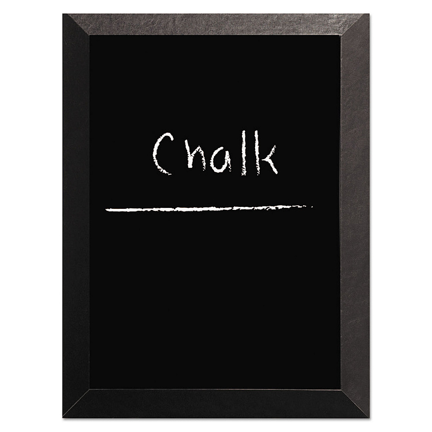 MasterVision Kamashi Chalk Board, 48 x 36, Black Frame (PM14151620)