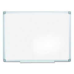MasterVision Earth Easy-Clean Dry Erase Board, White/Silver, 36x48 (MA0500790)