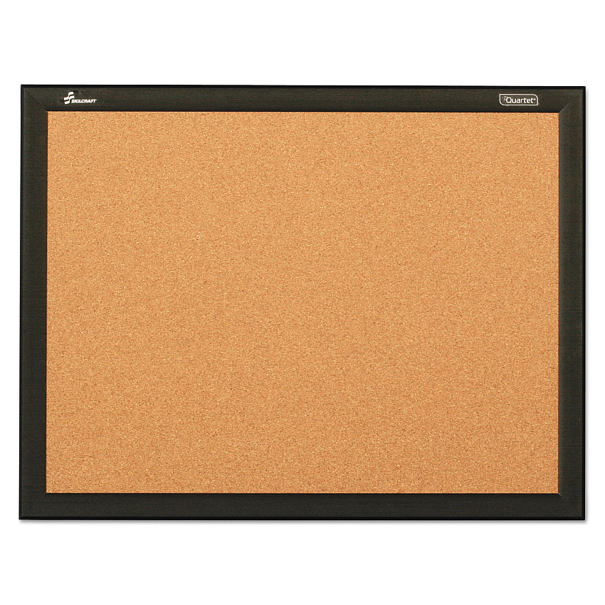 AbilityOne 7195016511285 SKILCRAFT Quartet Cork Board, 48 x 36, Aluminum Frame