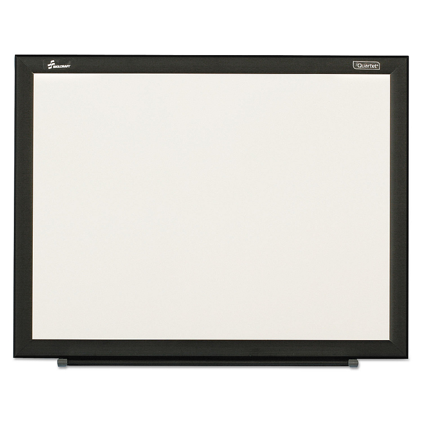AbilityOne 7110016511293 SKILCRAFT Quartet Non-Magnetic Melamine Dry Erase Board, 24 x 18
