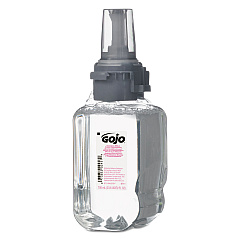 GOJO Clear and Mild Foam Handwash Refill, For ADX-7 Dispenser, Fragrance-Free, 700 mL, Clear, 4/Carton (871104)
