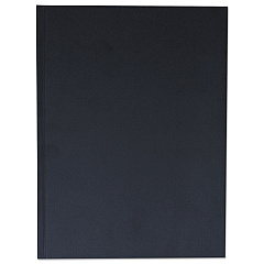 Universal Casebound Hardcover Notebook, 1 Subject, Wide/Legal Rule, Black Cover, 10.25 x 7.63, 150 Sheets (UNV66353)