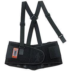 ergodyne ProFlex 2000SF High-Performance Spandex Back Support Brace, 2X-Large, 42" to 46" Waist, Black (11286)