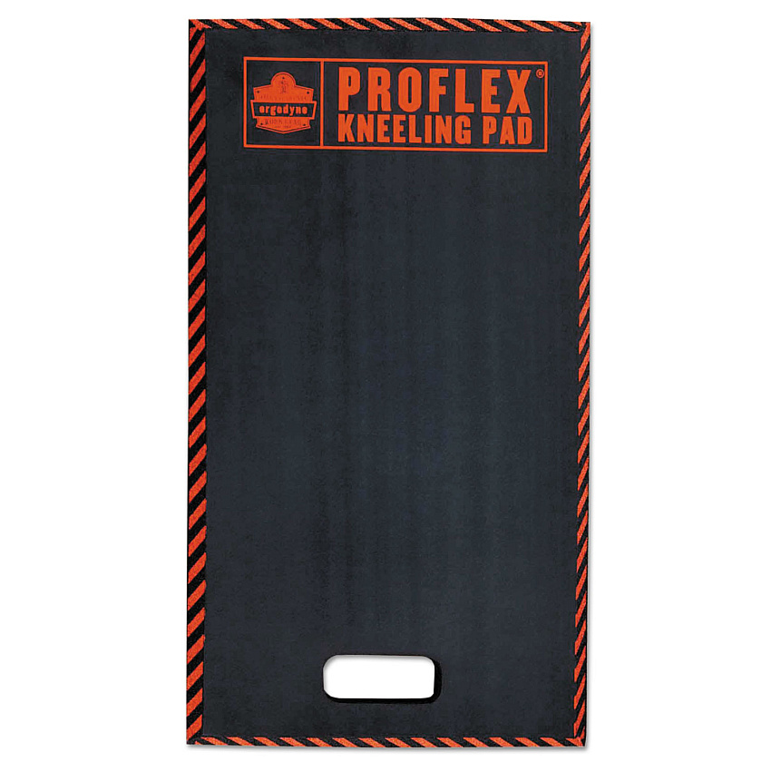 ergodyne ProFlex 385 Large Kneeling Pad, 16 x 28, Black/Orange (18385)